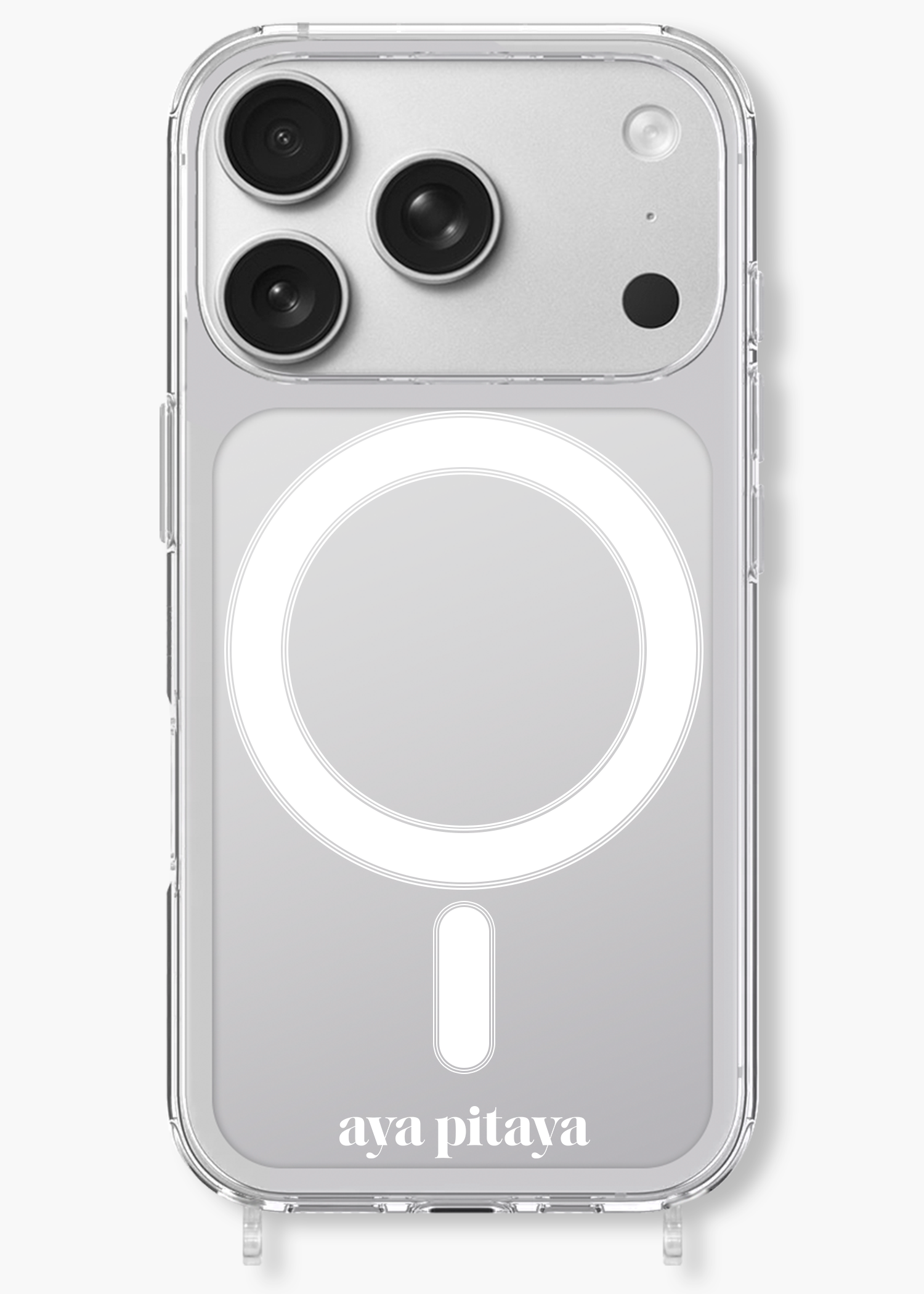 Case MagSafe Modular Transparente iPhone 17 Pro Max