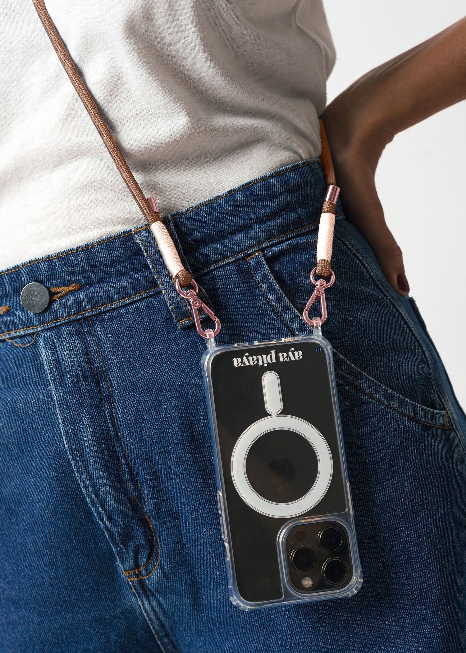 Alça Modular Mocha Latte + Case para iPhone