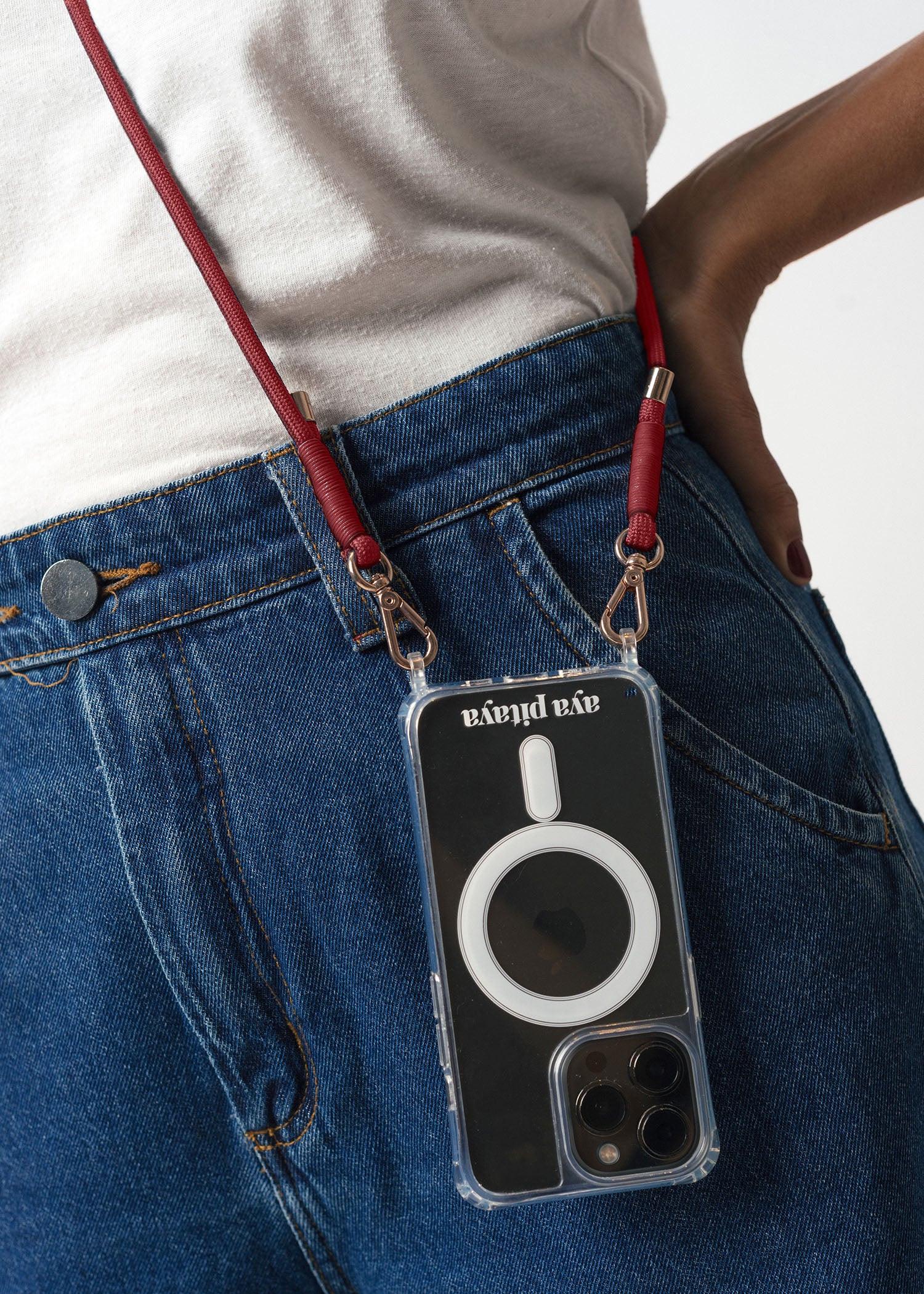 Alça Para Celular Aya Pitaya Modular Romã