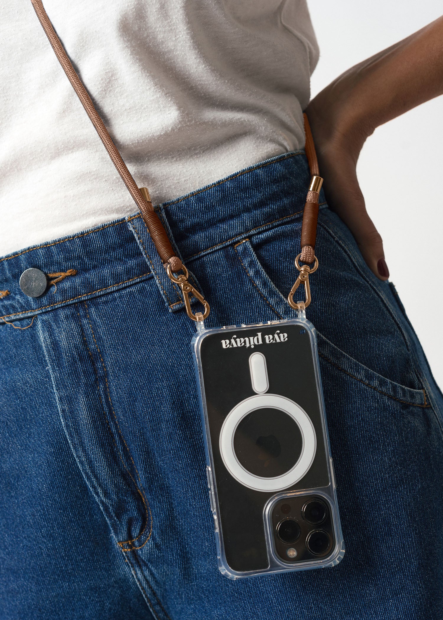 Alça Para Celular Aya Pitaya Modular Avelã