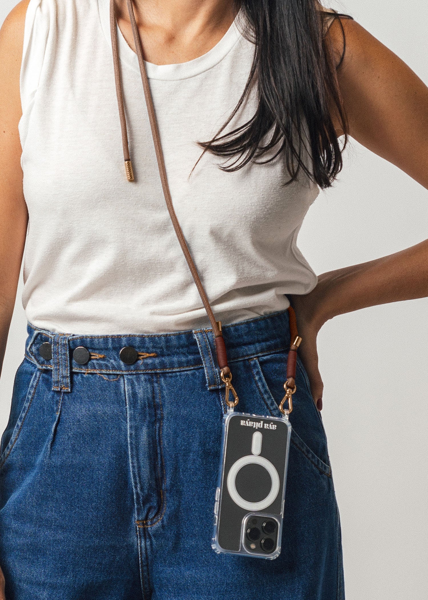 Alça Modular Avelã + Case para iPhone