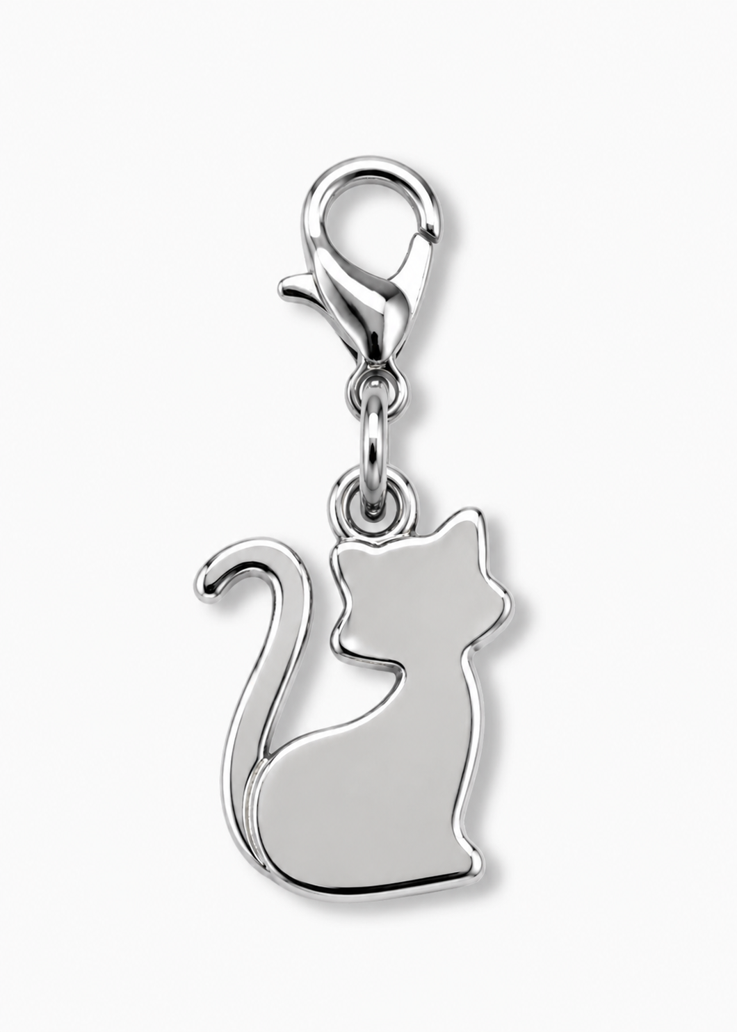 Pingente Gato Prata