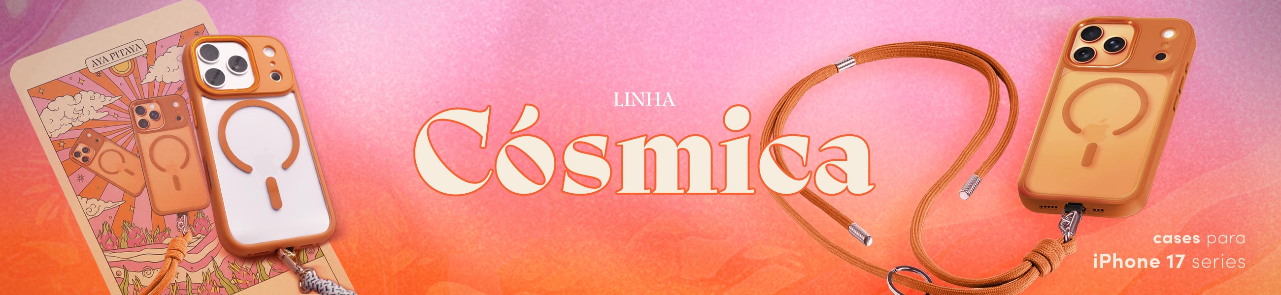banner linha cósmica aya pitaya