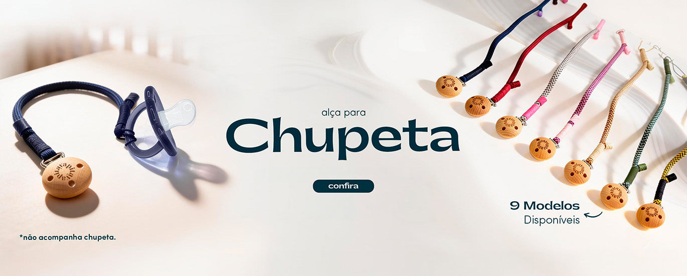 Banner Novidade Alça para Chupeta Aya Pitaya