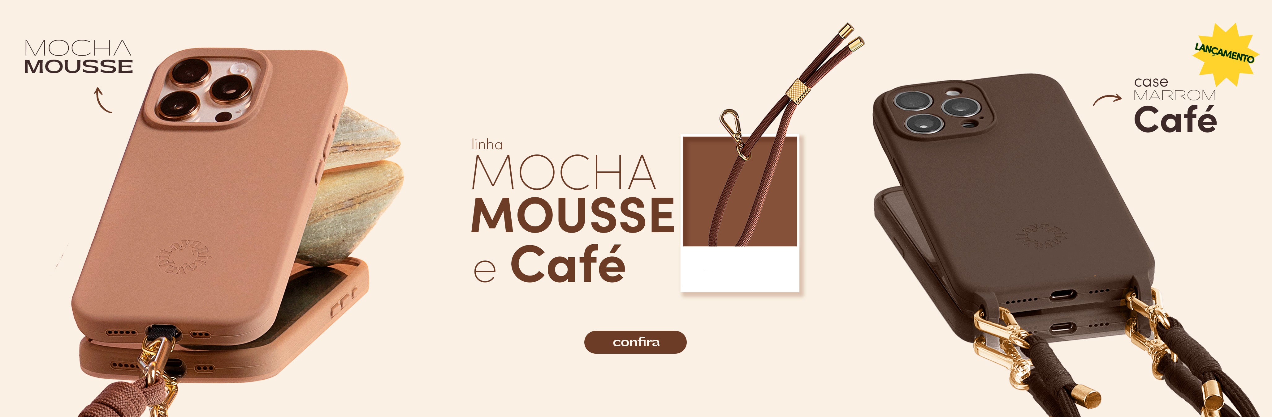 Lançamento Nova Cor Marrom Café