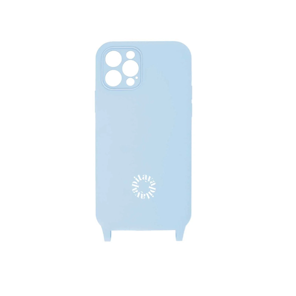 Case Azul Bebê para iPhone 11 Pro a 14/15 Plus