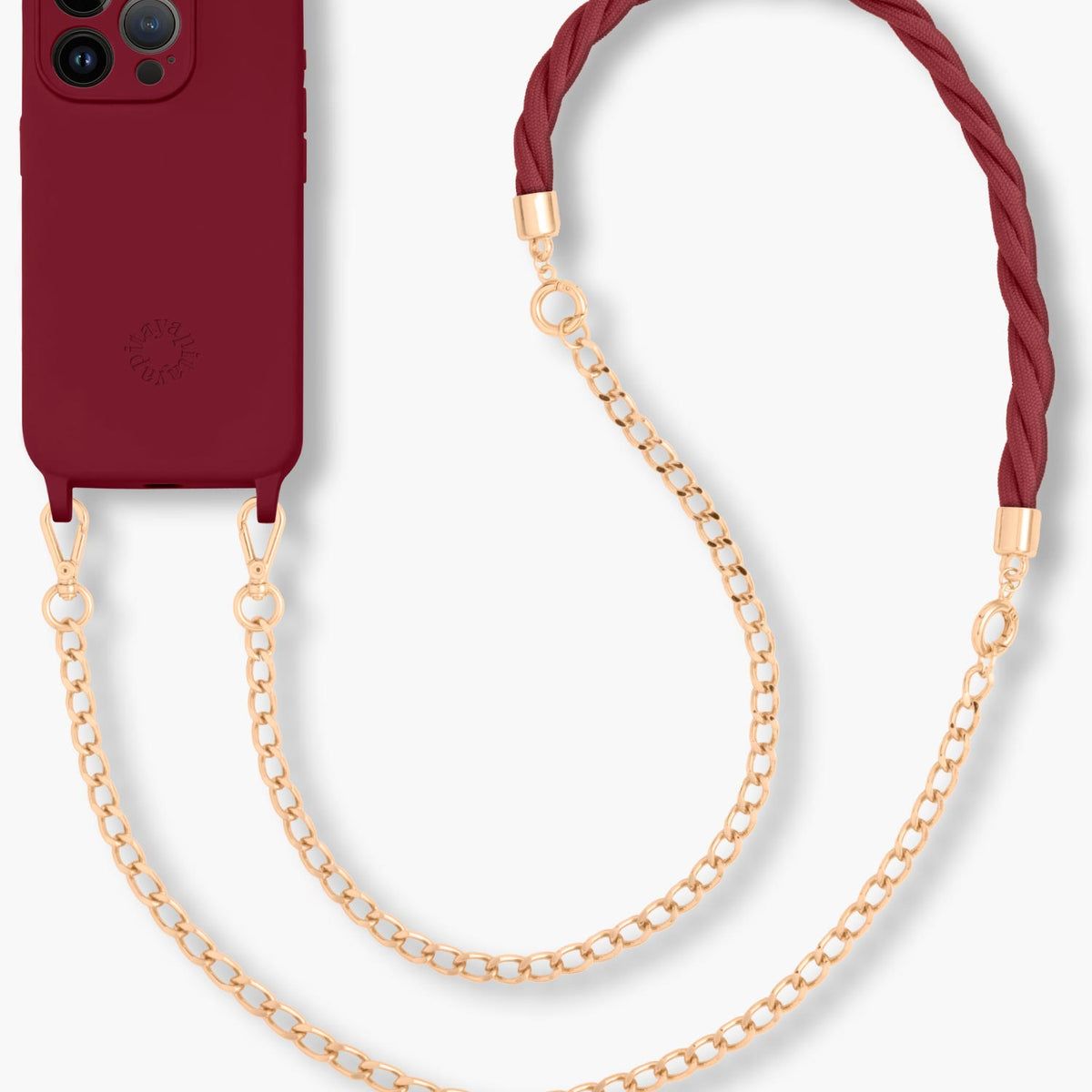 Alça de Mão Joana + Corrente Extensora de Alça + Case para iPhone – Aya ...