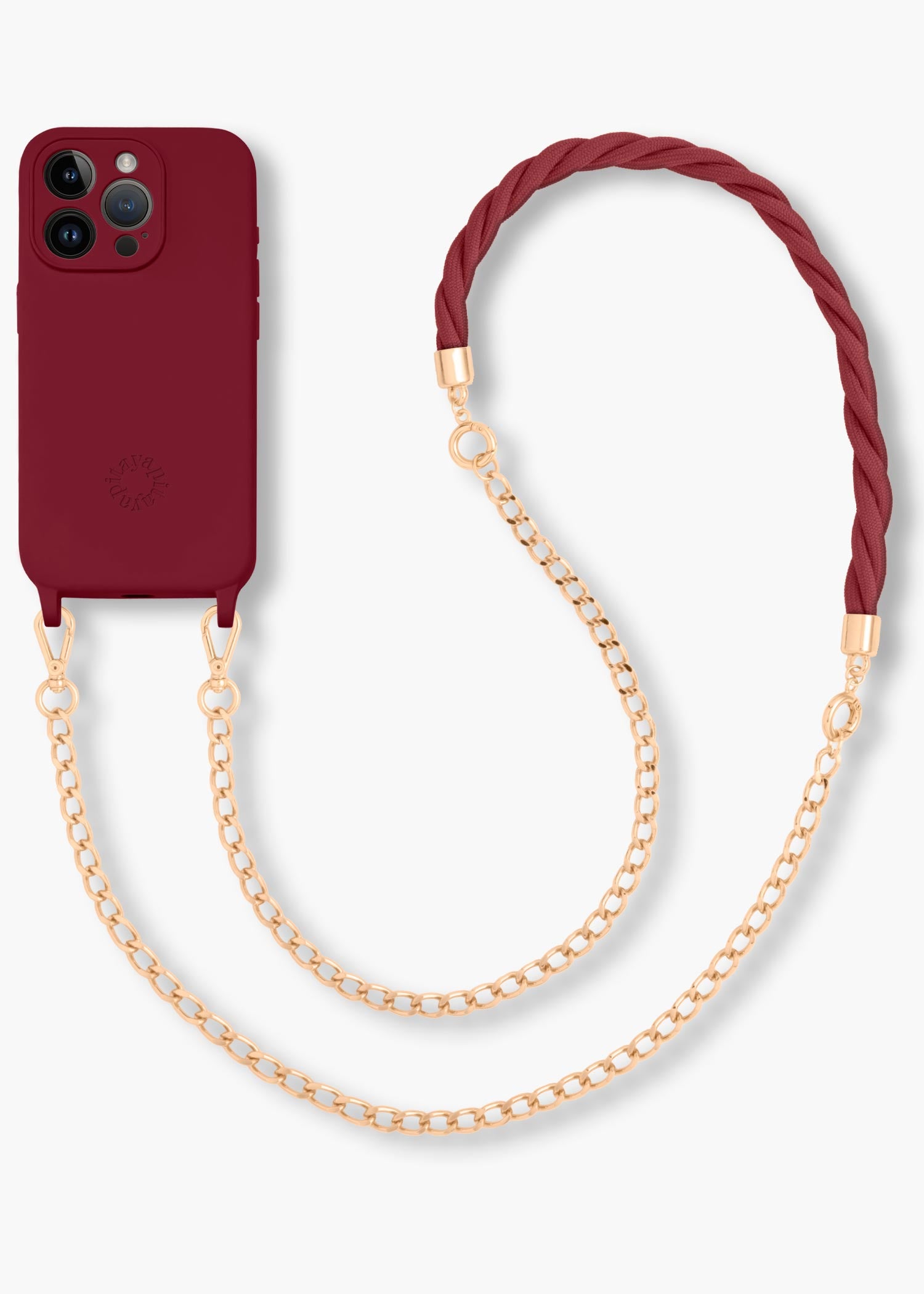 Alça de Mão Joana + Corrente Extensora de Alça + Case para iPhone