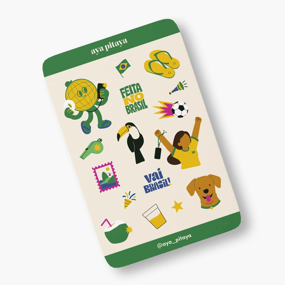 Brinde Stickers Aya Copa