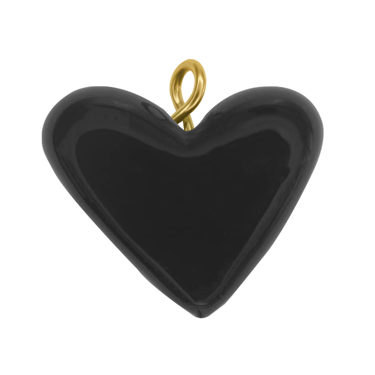 Pingentes Amor e Romance Dourado