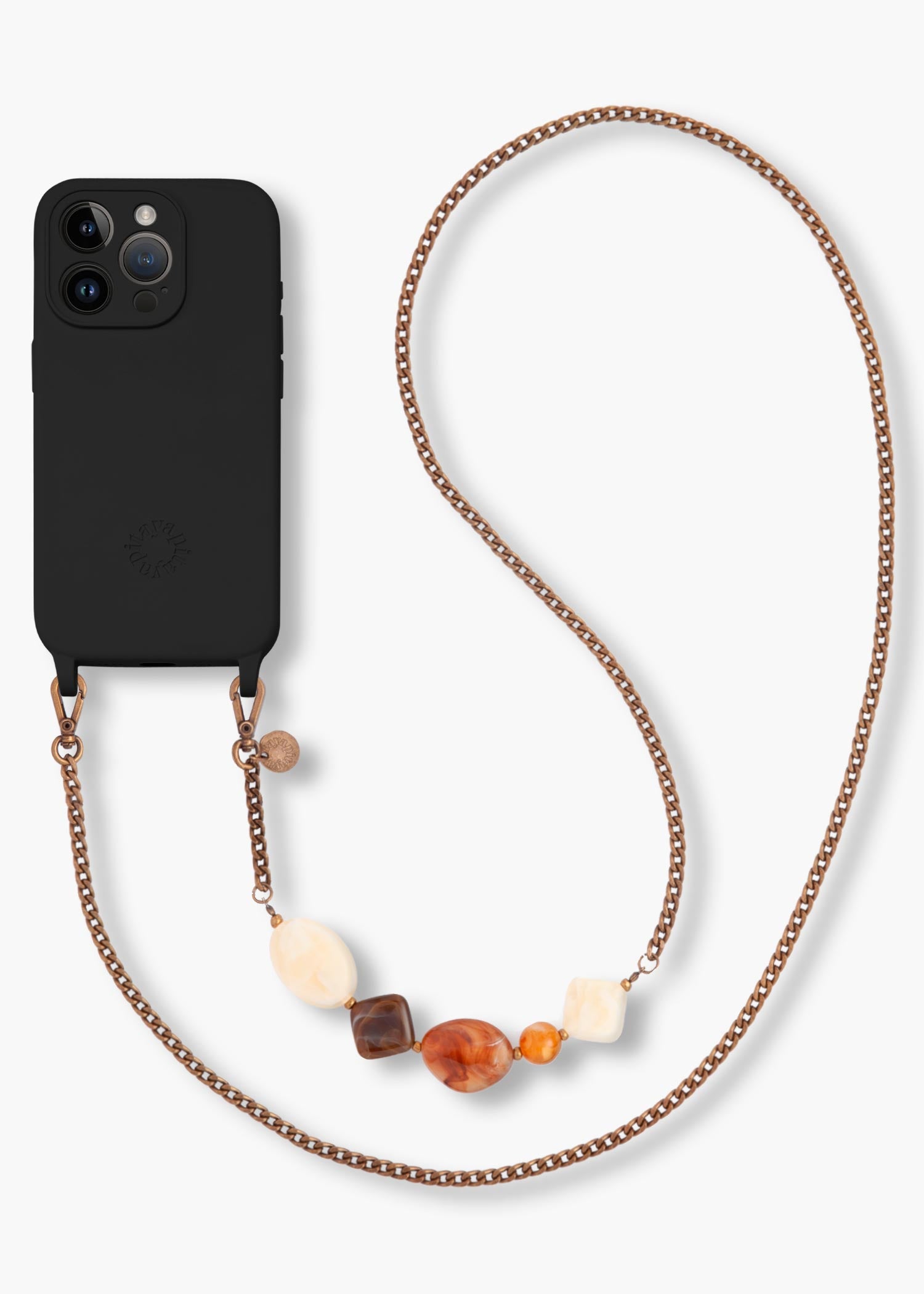 Alça Corrente Ouro Velho Bella + Case para iPhone