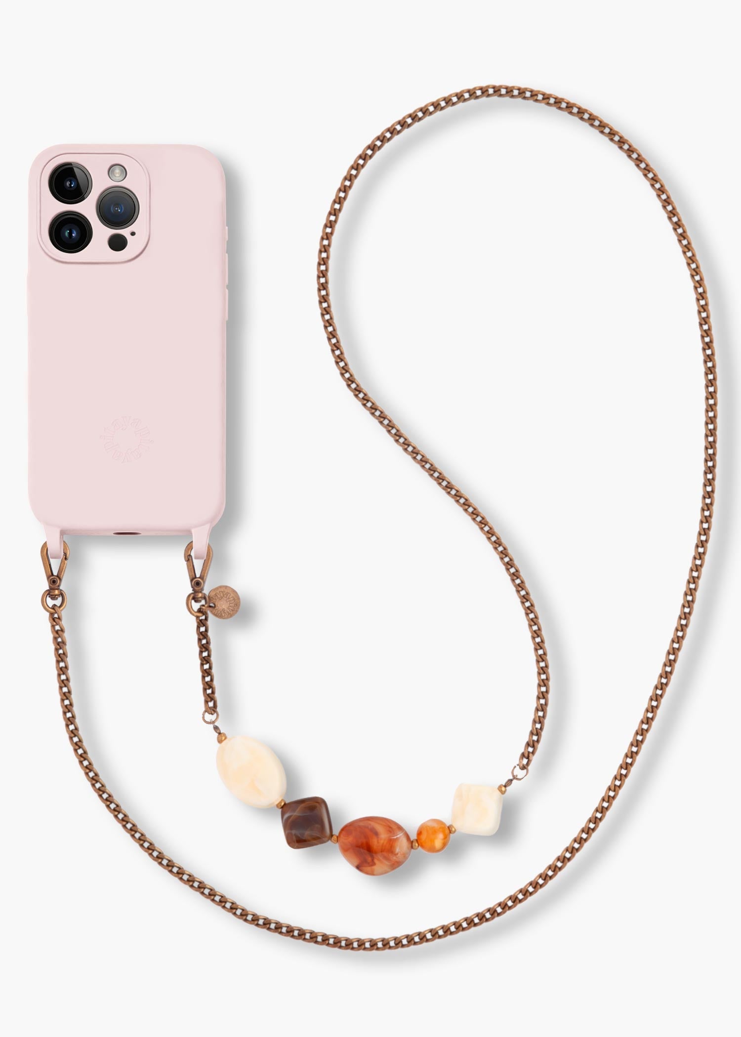 Alça Corrente Ouro Velho Bella + Case para iPhone