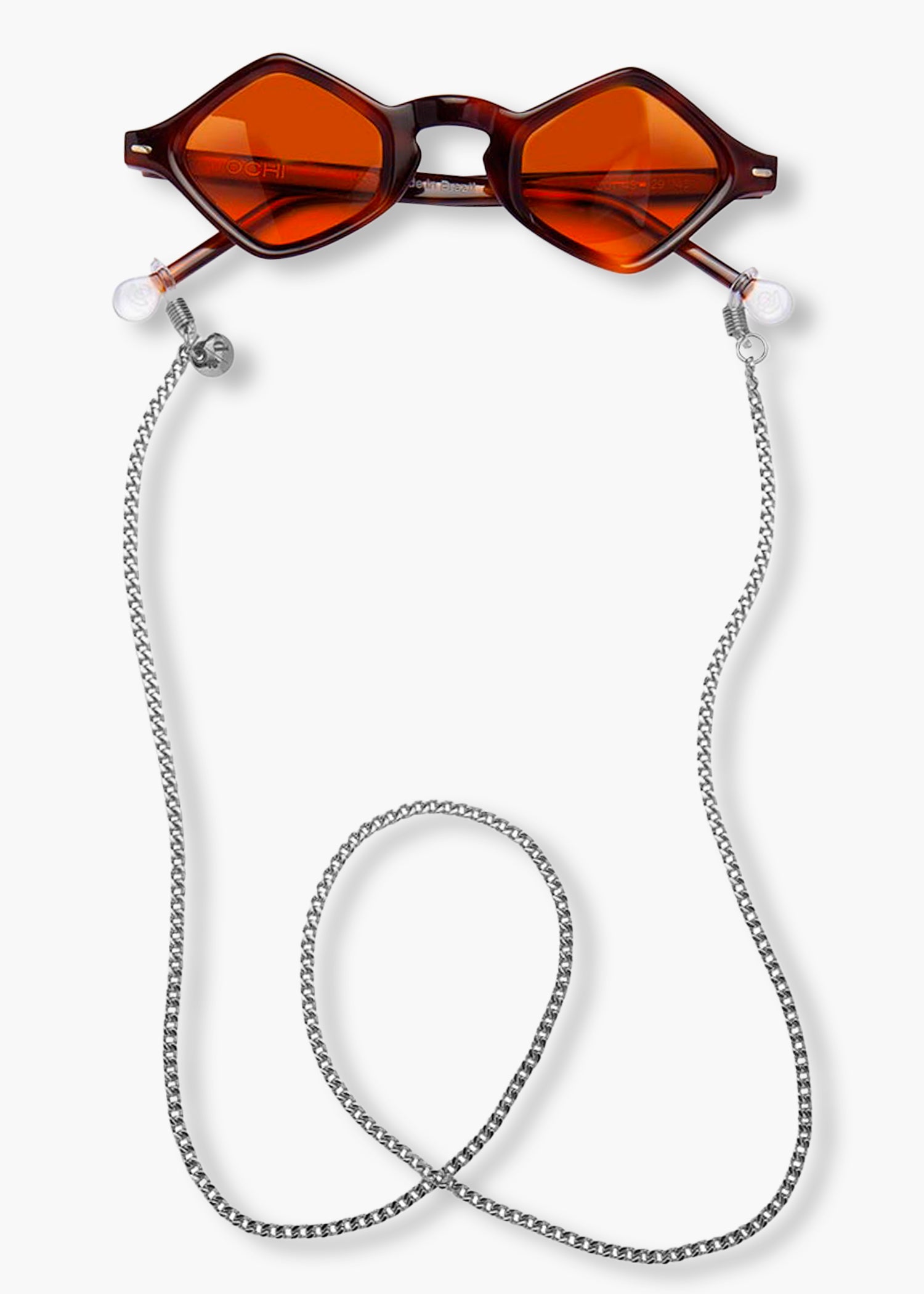 Alça de Óculos Corrente Prata