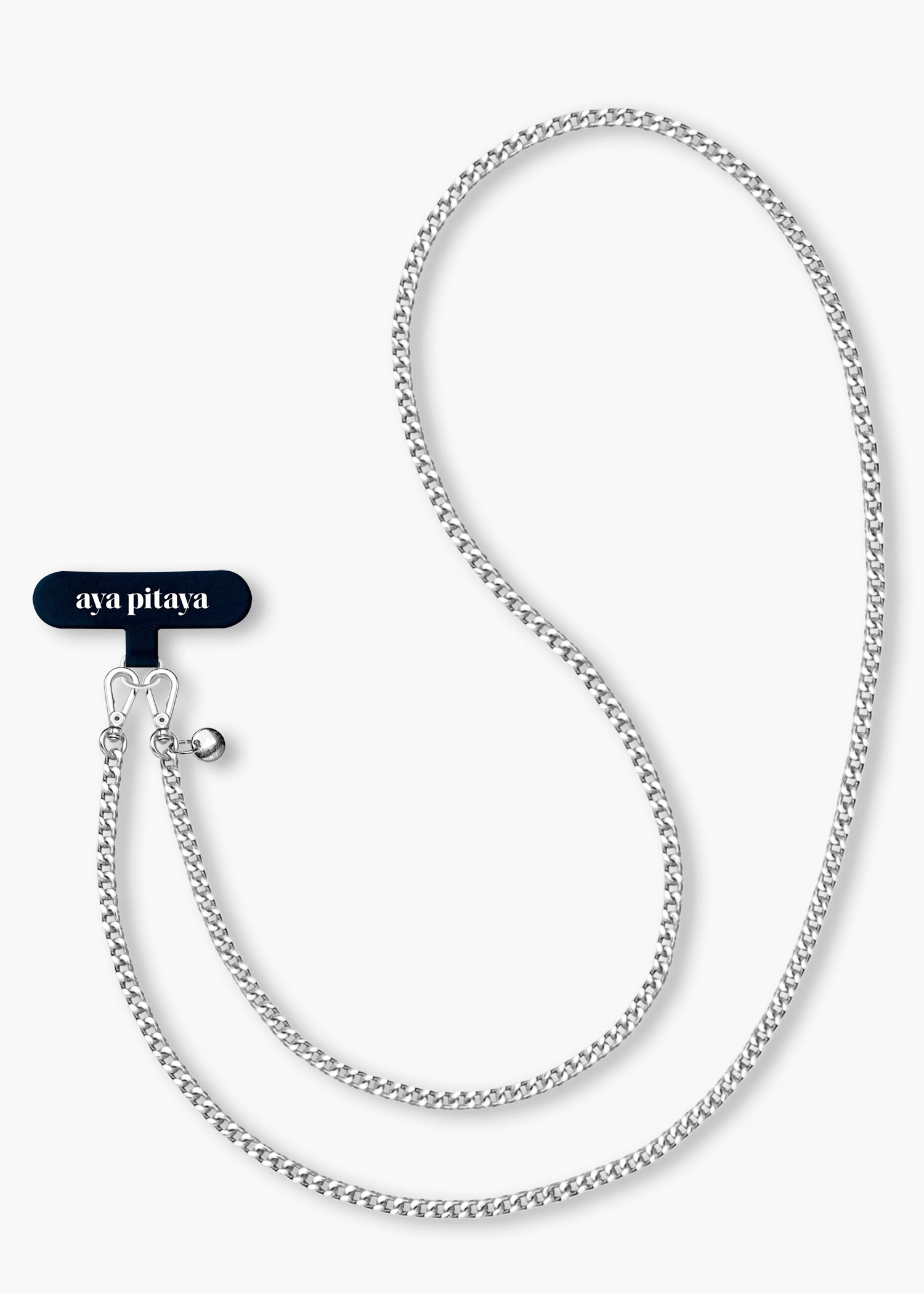 Alça Universal Crossbody Corrente Prata