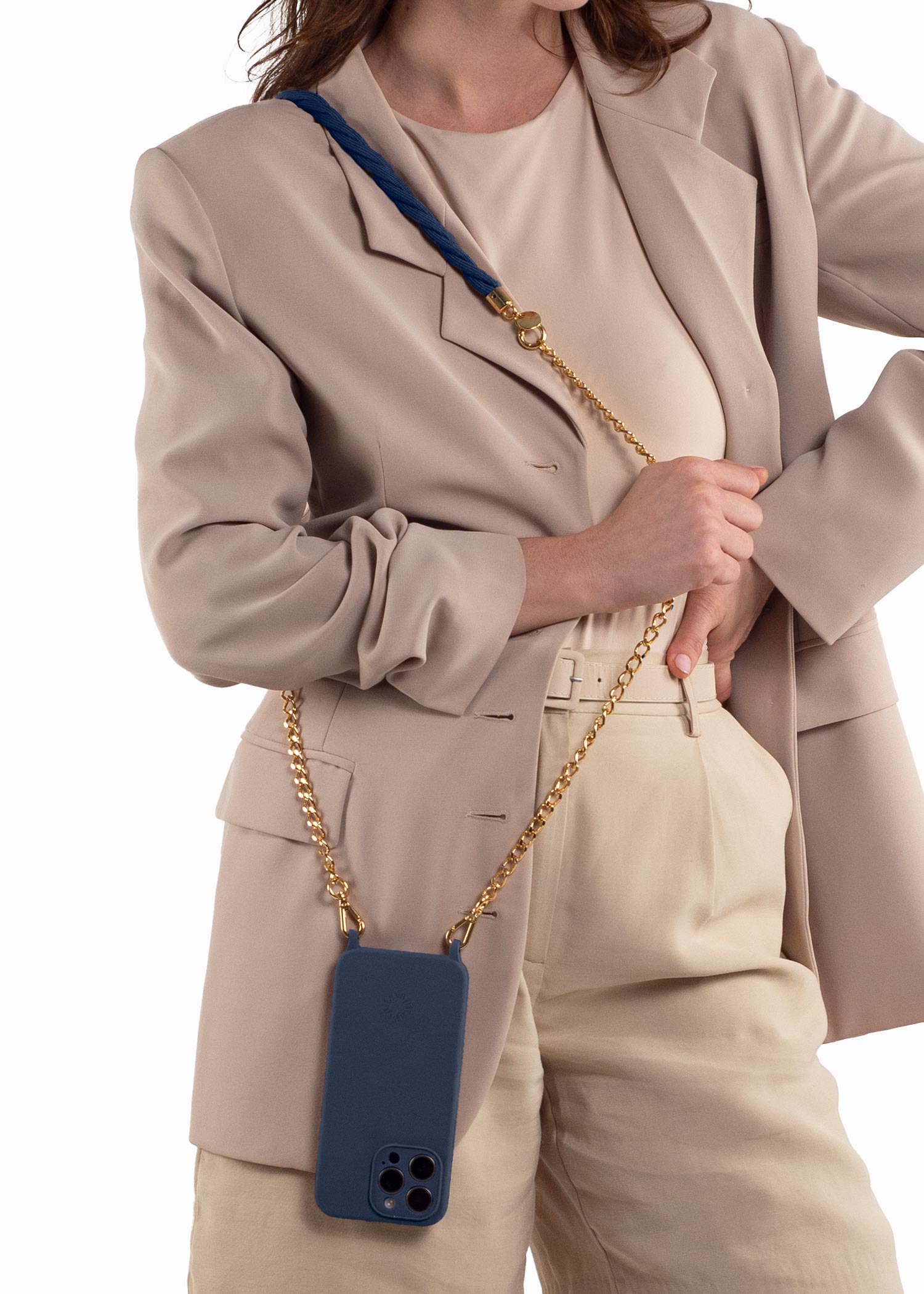 Alça de Mão Mafe + Corrente Extensora de Alça + Case para iPhone