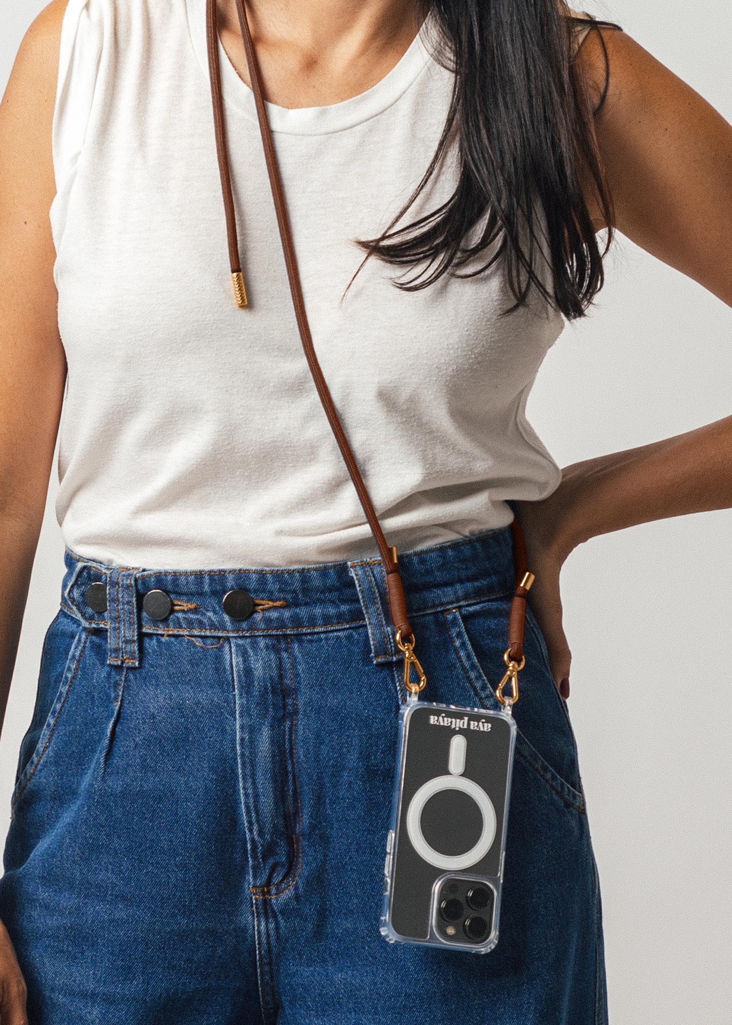 Alça Modular Café Real + Case para iPhone