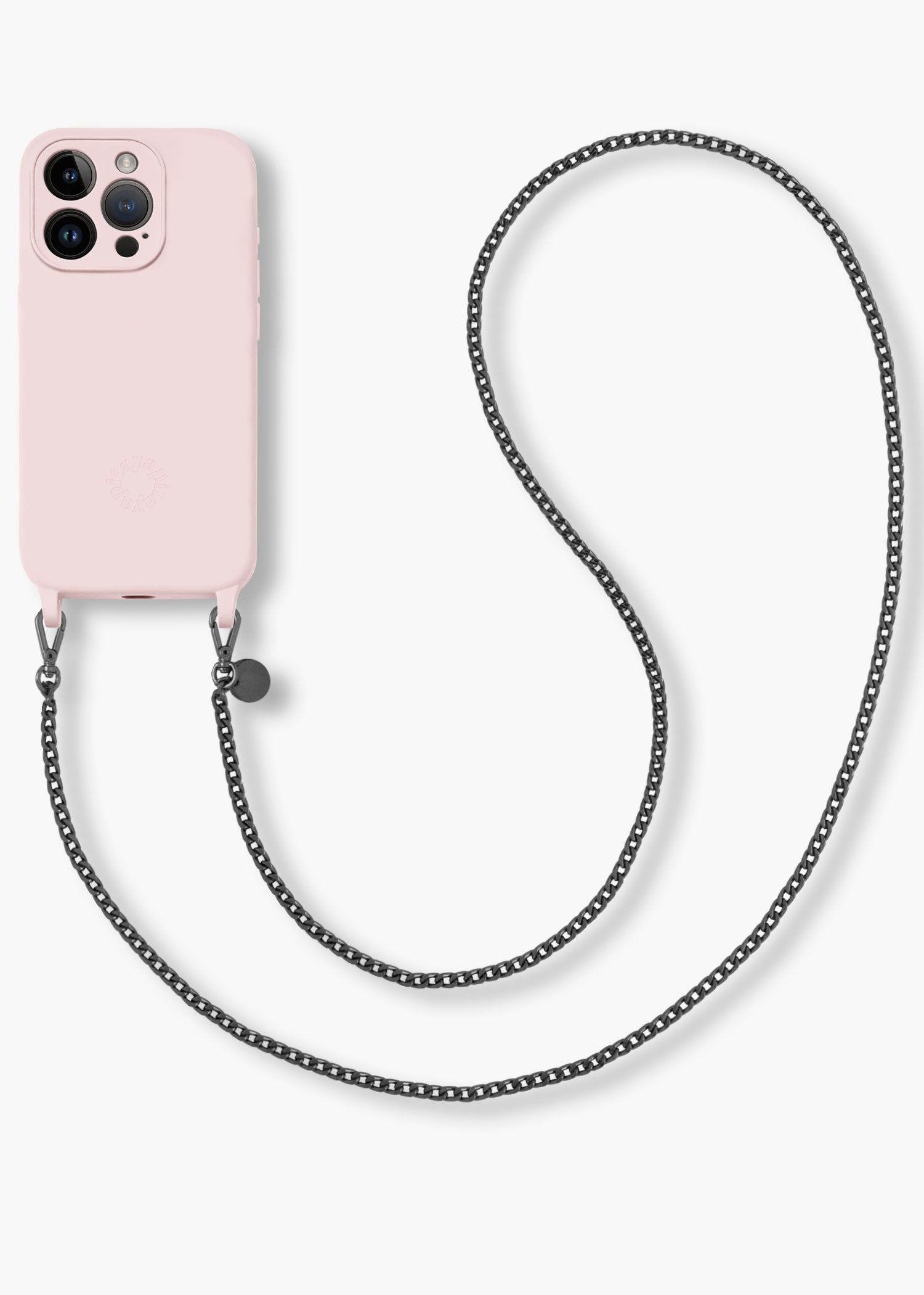 Alça Corrente Grafite + Case para iPhone