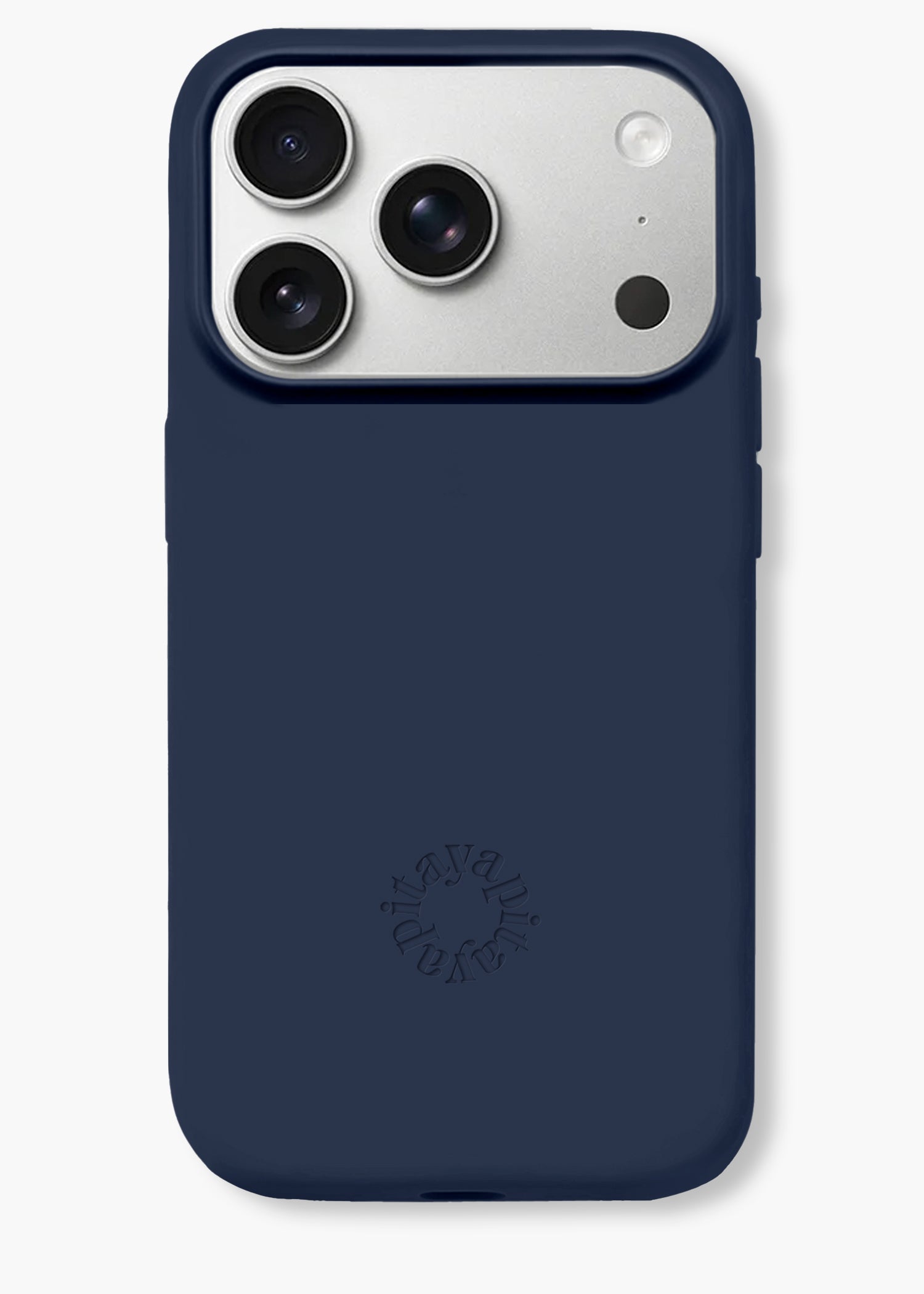 Case Universal Azul Marinho iPhone 17 Pro – Aya Pitaya