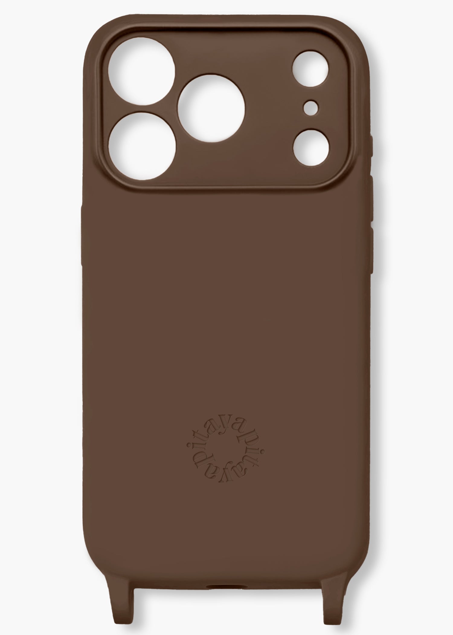 Case Modular Marrom Café para iPhone