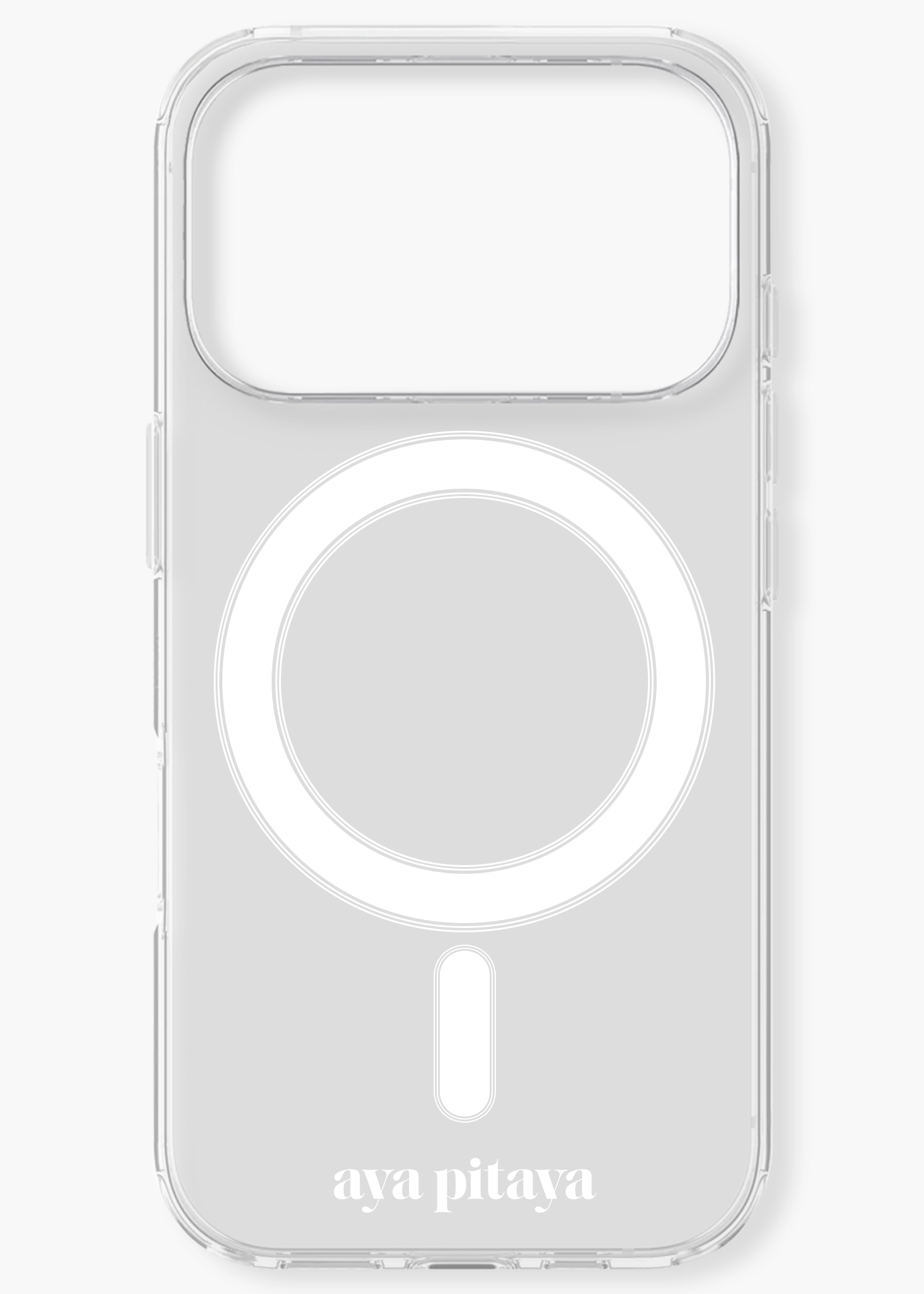 Case Universal Transparente Magsafe para iPhone