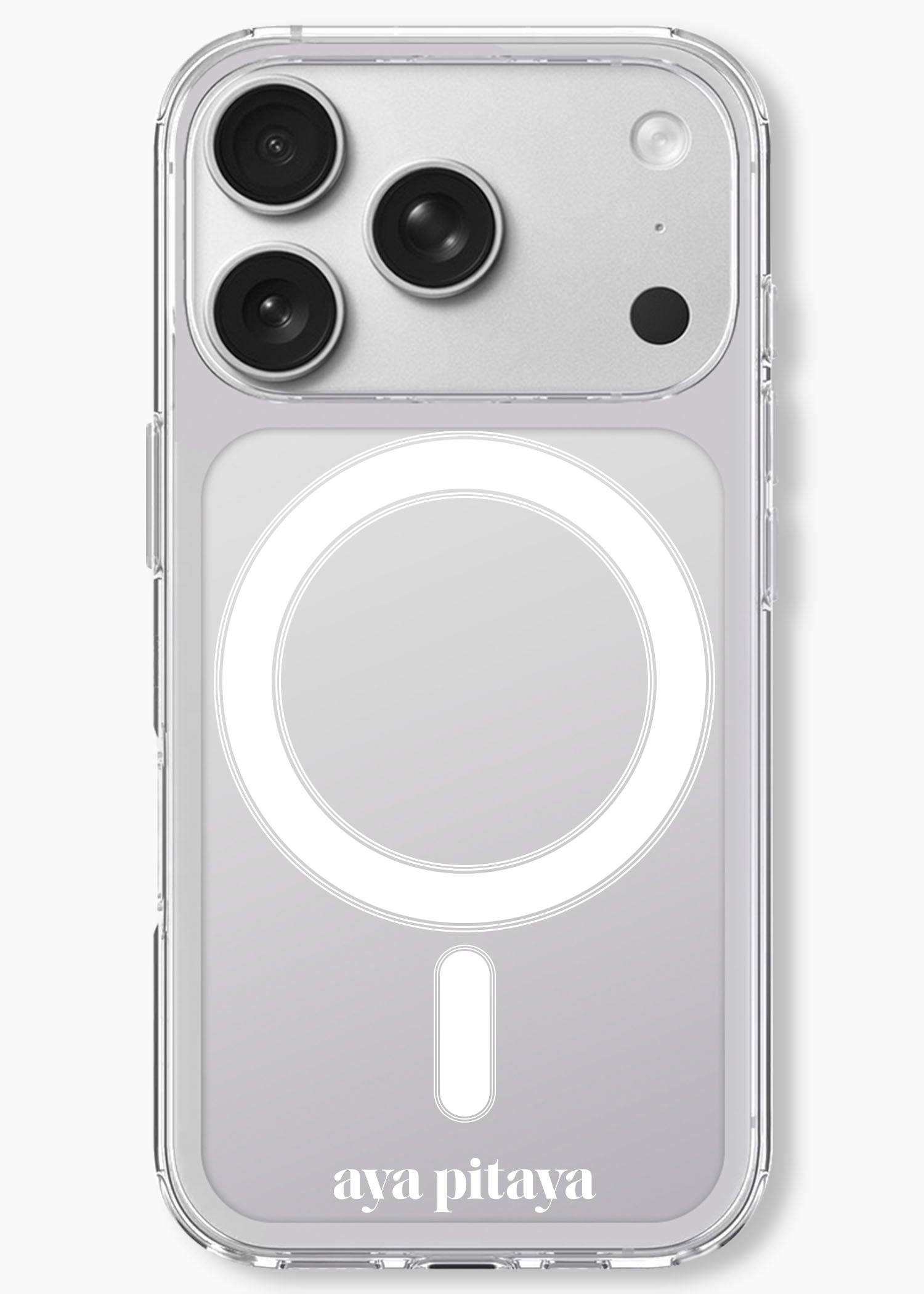 Case Universal Transparente Magsafe para iPhone