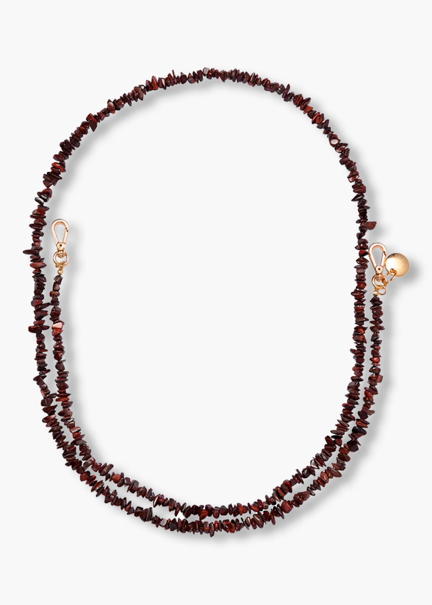 Alça Universal Madrepérolas Marrom Café