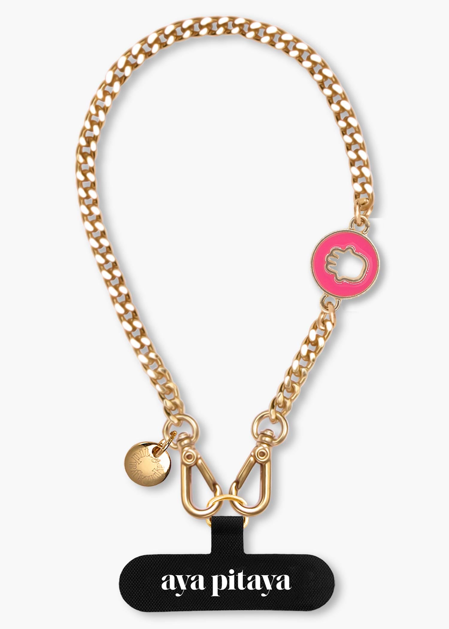 Alça Universal de Mão Corrente Dourada Boa Sorte