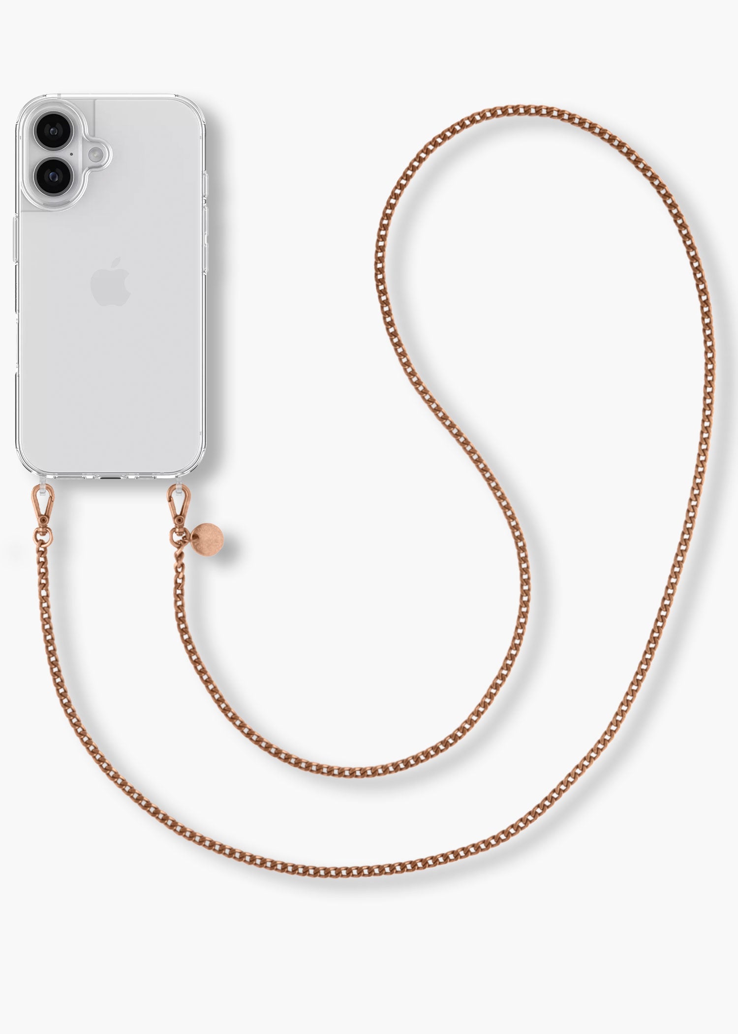 Alça Corrente Ouro Velho + Case para iPhone