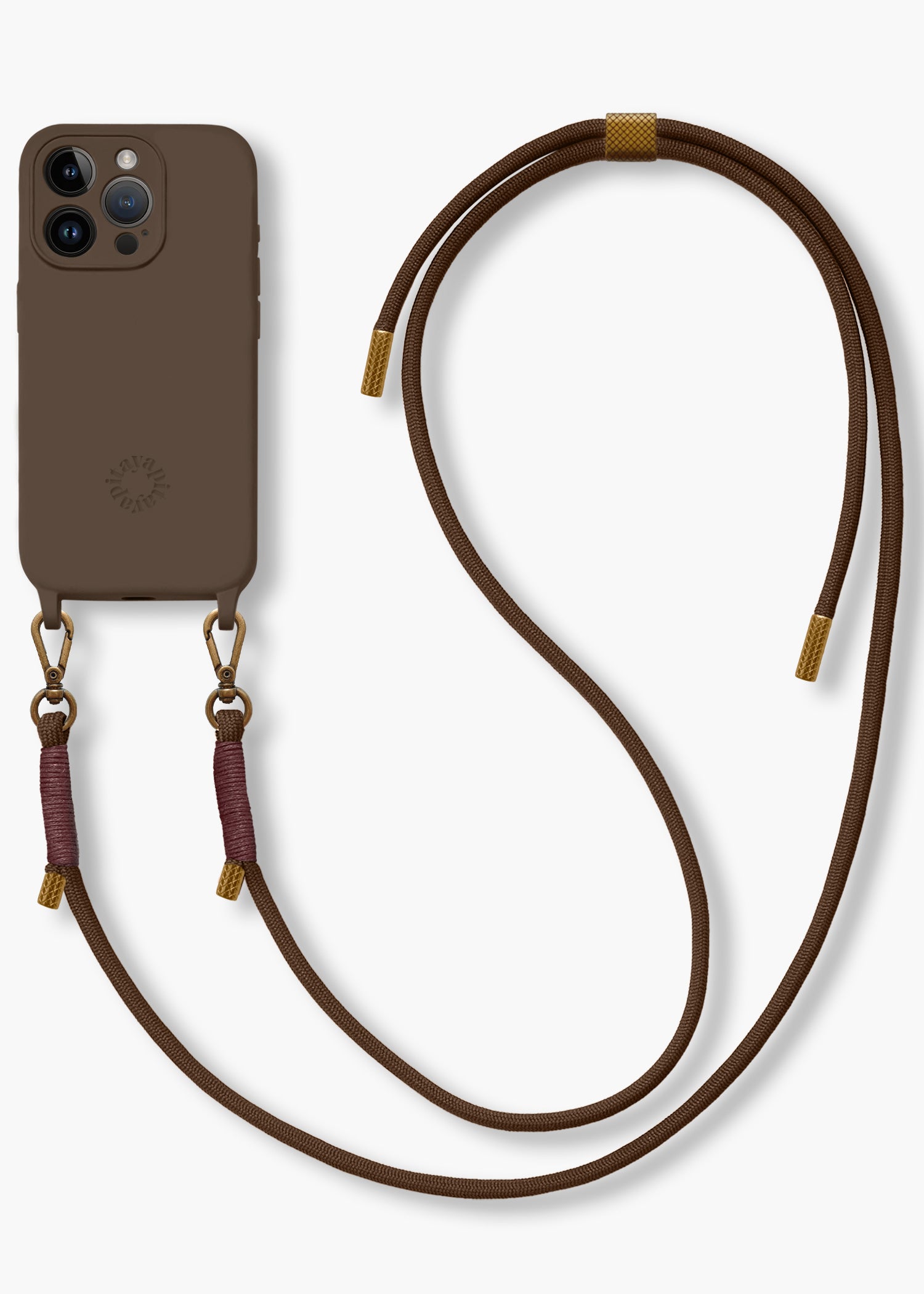 Alça Modular Café Ouro Velho + Case para iPhone