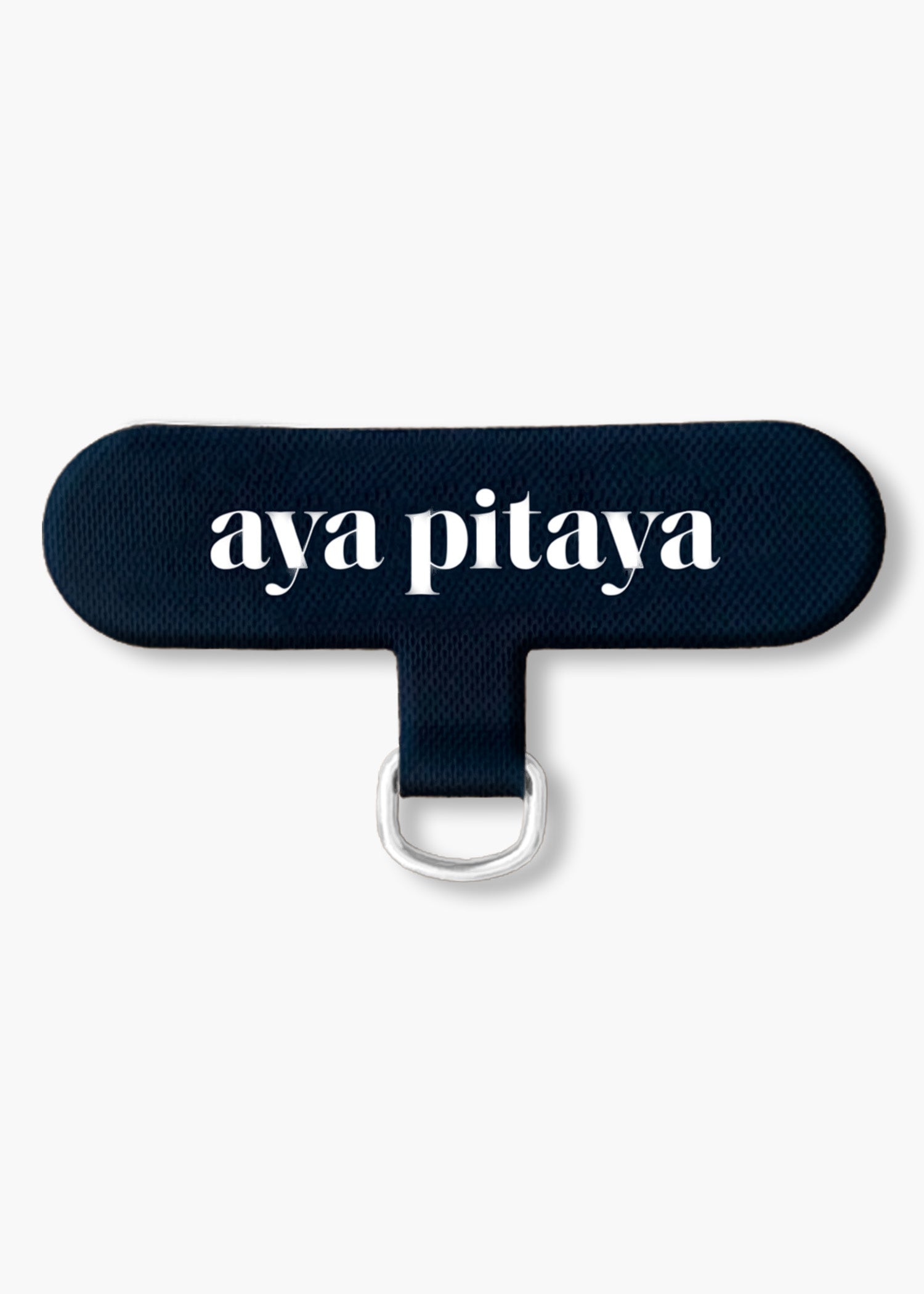 Padtag Preta Ponteira Prata