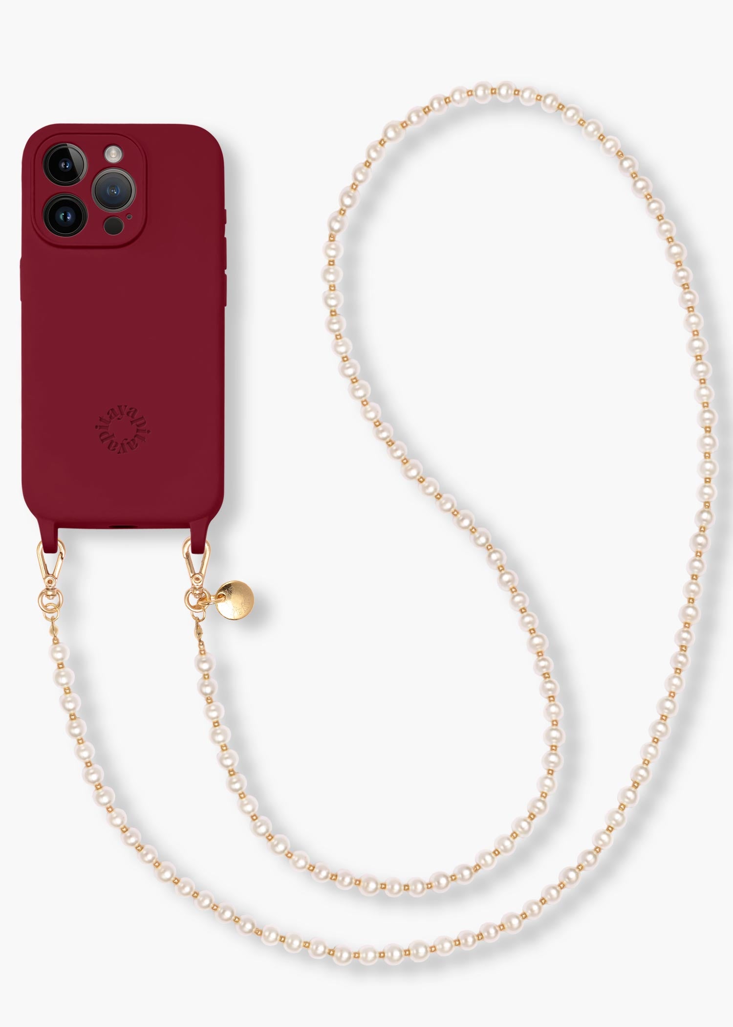 Alça de Pérolas P + Case para iPhone