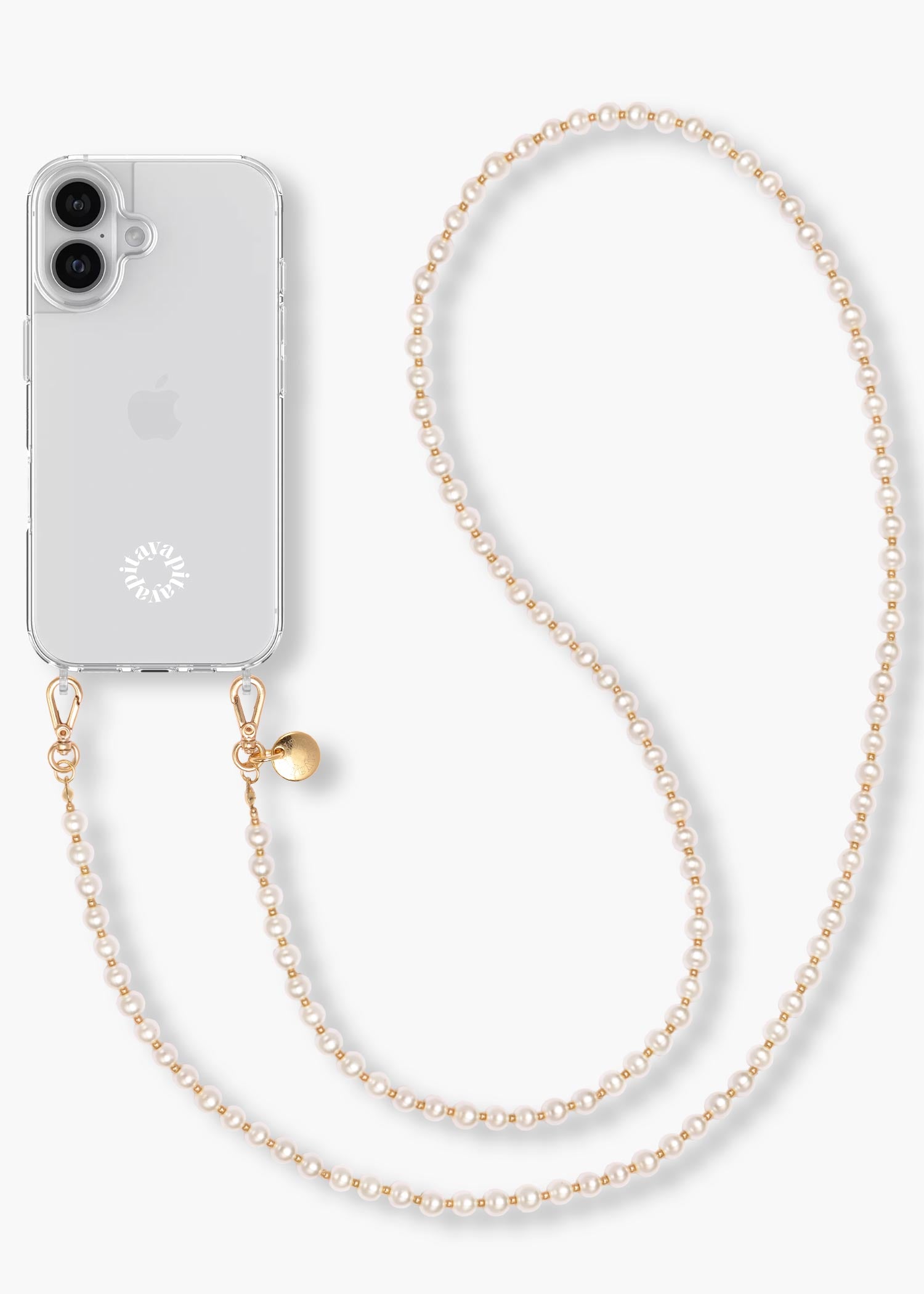Alça de Pérolas P + Case para iPhone