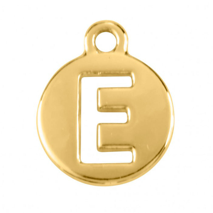 Pingente Letra Dourado