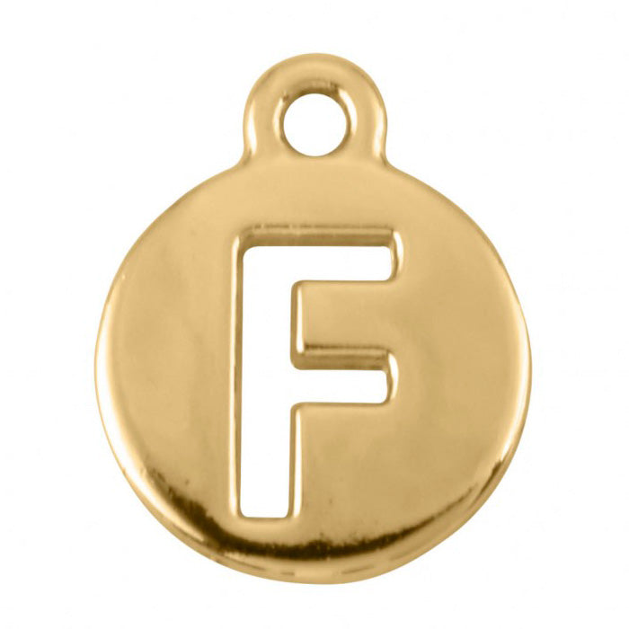 Pingente Letra Dourado