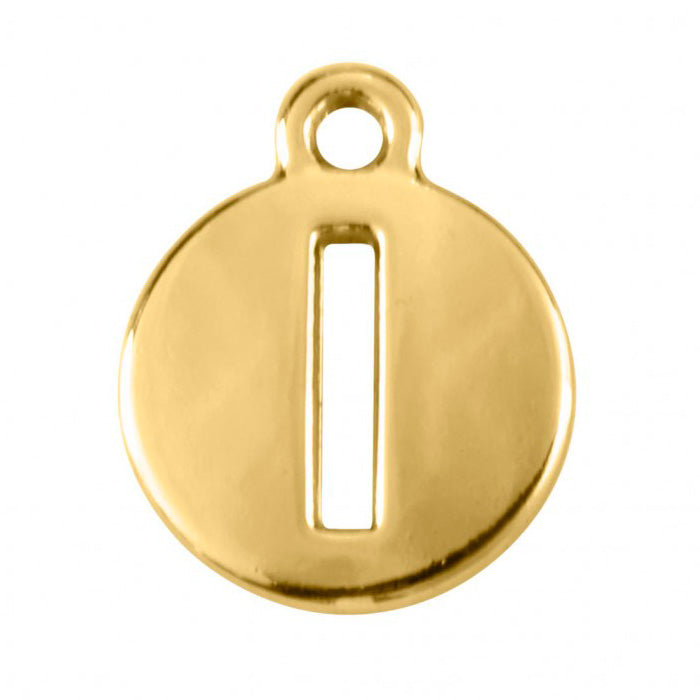 Pingente Letra Dourado