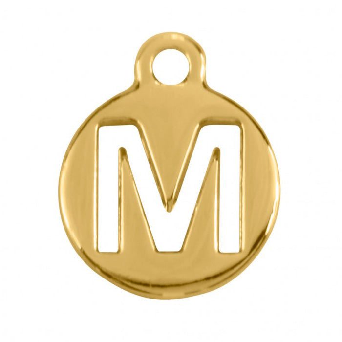 Pingente Letra Dourado