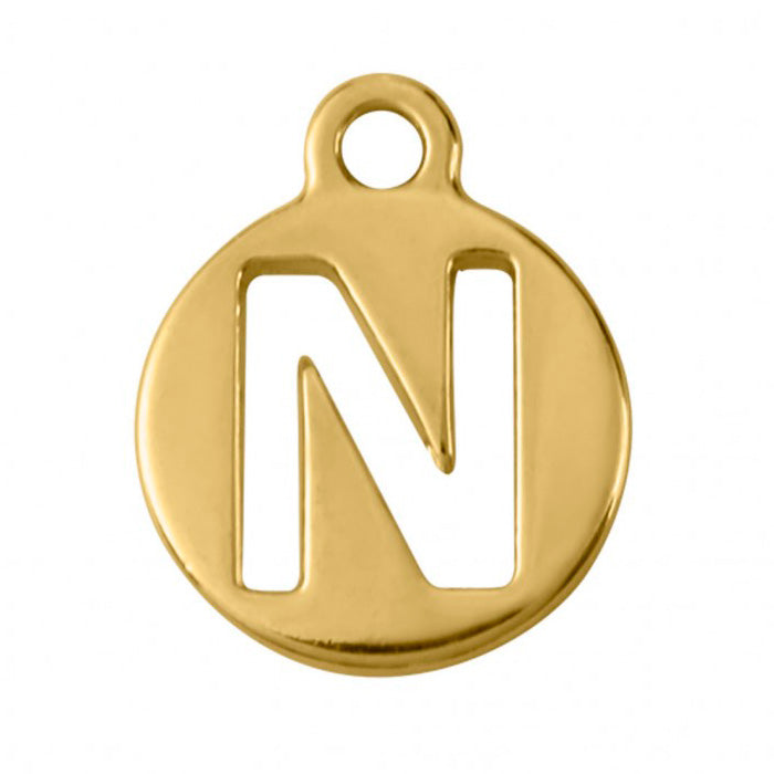 Pingente Letra Dourado