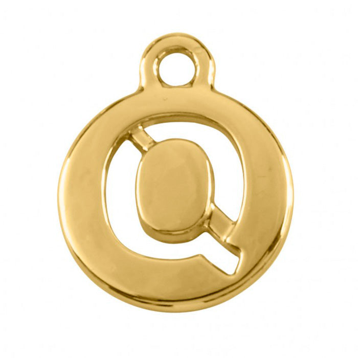 Pingente Letra Dourado