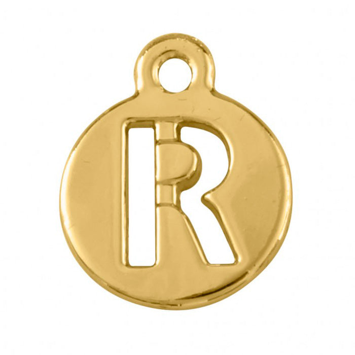 Pingente Letra Dourado