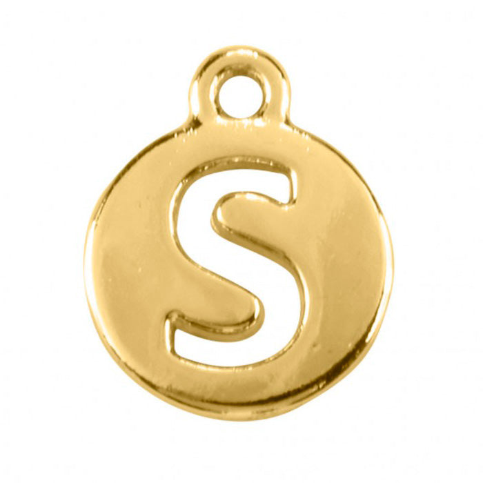 Pingente Letra Dourado