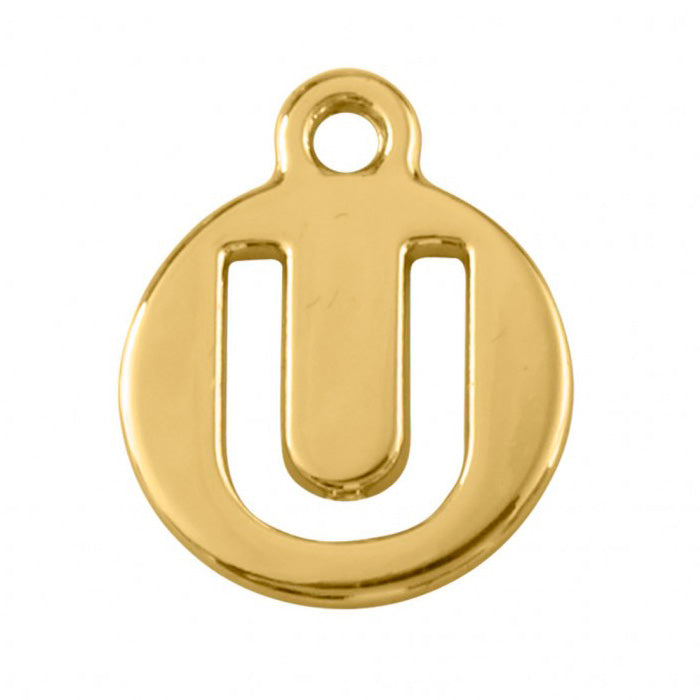 Pingente Letra Dourado