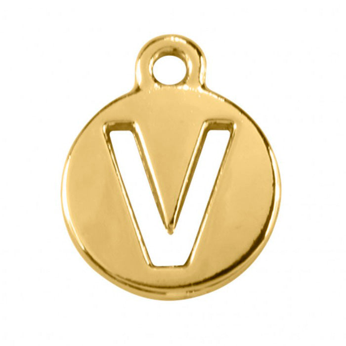 Pingente Letra Dourado