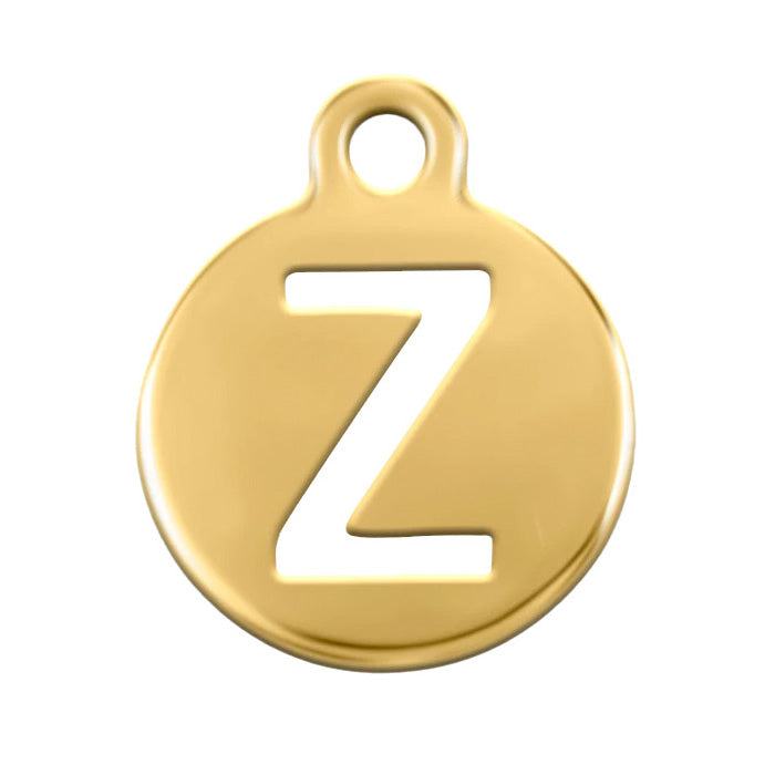 Pingente Letra Dourado