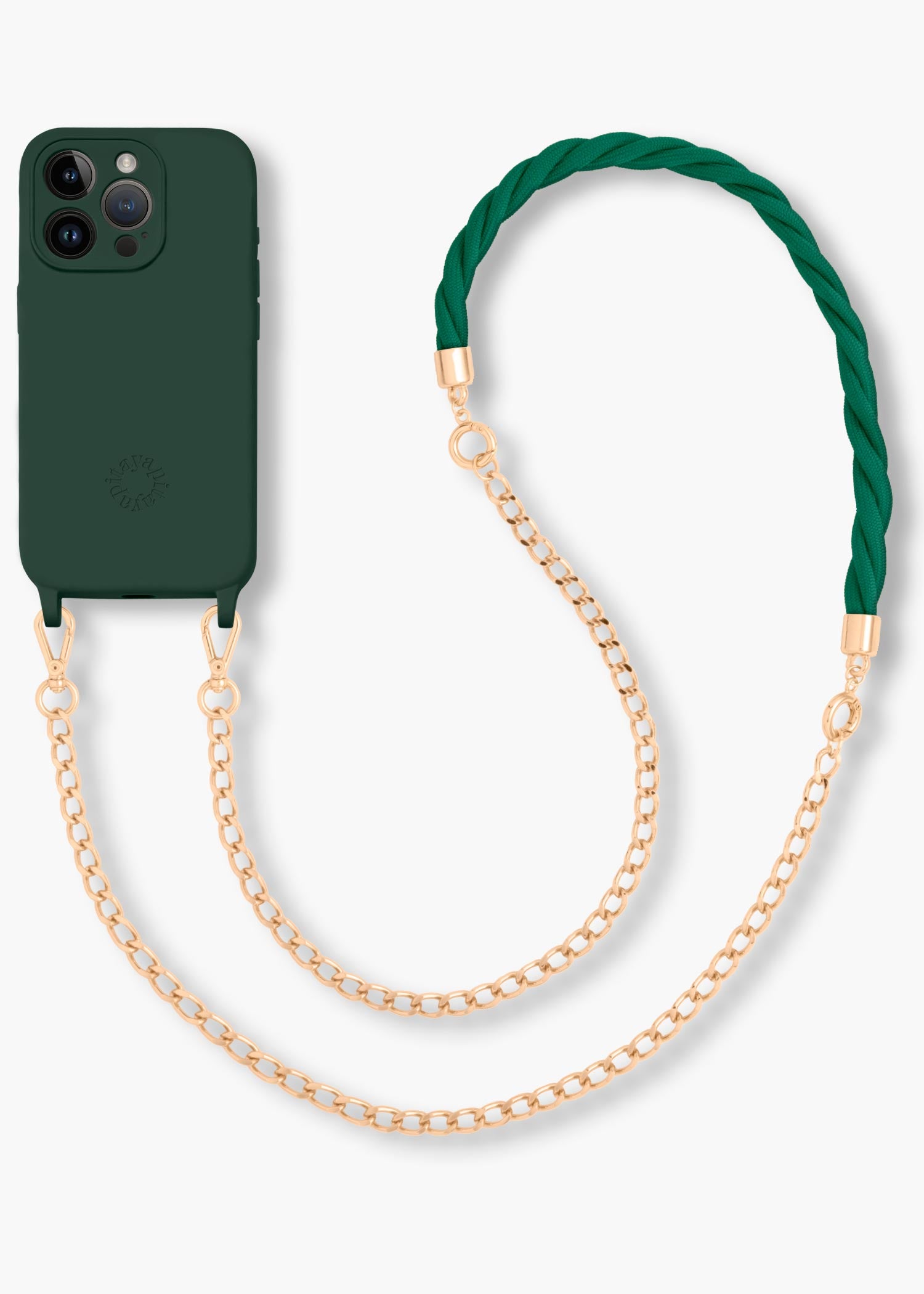 Alça de Mão Leticia + Corrente Extensora de Alça + Case para iPhone